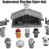 Replacement part for Fisher-Price Little-People Christmas Nativity Playset J2404 - includes 1 Wiseman Figure carrying gift