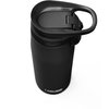 CamelBak Forge Flow Coffee & Travel Mug, Insulated Stainless Steel - Non-Slip Silicon Base - Easy One-Handed Operation - 20oz, Black