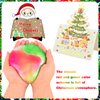 Christmas Galaxy Slime Kit 14 Pack, Advent Calendar 2024, Mini Slime Party Favors for Girls Boys, Goodie Bag Stuffers, Smooth, Soft and Non Sticky, Stress Relief Colorful Bulk Slime Pack Toy for Kids