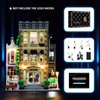 YEABRICKS LED Light for Lego-10278 Creator Expert Police Station Building Blocks Model (Lego Set NOT Included)