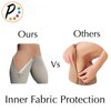 Presadee Seniors 15-20 and 20-30 mmHg Zipper Compression Open Closed Toe Socks (15-20 & 20-30 mmHg Closed Toe Grey, S/M)