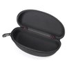 Mallofusa Black Sunglass Case Cover Box For Men Women Storage Case for Safety Glasses with Clip Hard Eyeglass Case for Sunglass Eyeglass Shooting Glasses