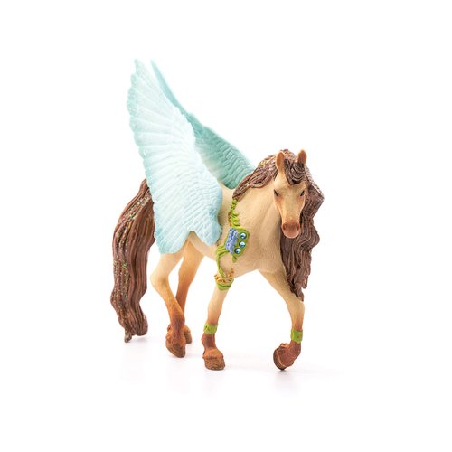 Schleich bayala, Unicorn Toy Figures for Girls and Boys, Decorated Pegasus Unicorn Stallion Toy, Ages 5+