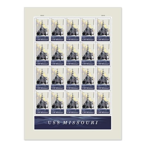 Sheet of Twenty First Class Postage Stamps Scott 5392_AB