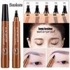Professional Eyebrow Pencil, Waterproof, Easy and Easy to Shape Eyebrows, Long Lasting, Eyebrow Pencil (beige suit)