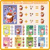 24 Sheets Animal Expressions Make a Face Stickers, Animal Party Games Stickers for Kids, Make Your Own Stickers for Kids Birthday Party Favors Classroom Rewards, Animal Themed Art Craft Supplies