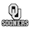 FANMATS 60366 Oklahoma Sooners Molded Chrome Plastic Emblem - OU Primary Logo