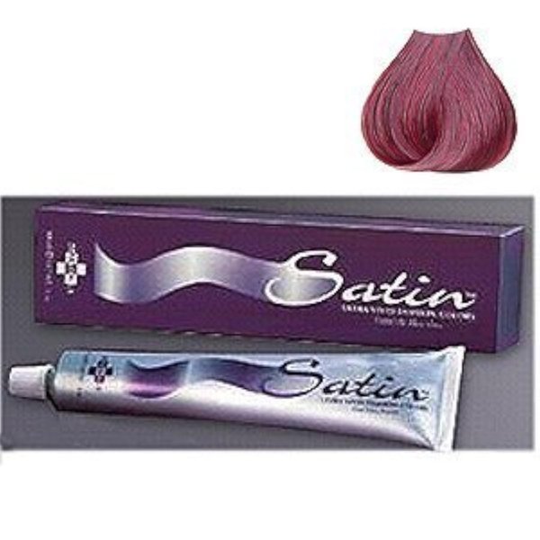 SATIN Hair Color Red Series 4MR Red Mahogany Chestnut 3 oz (Model: SAT2203)