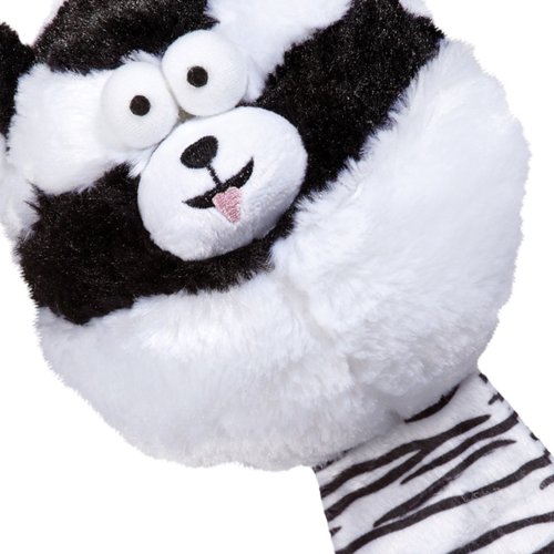 Zanies Funny Furry Fatty Pet Dog Toy, Skunk