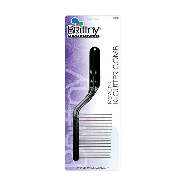Brittny Pik Metal Comb K-Cutter (Pack of 2)
