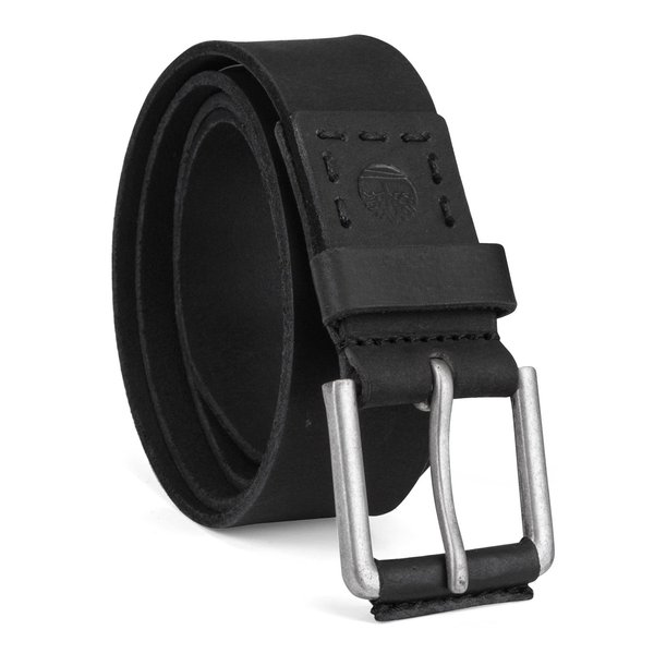 Timberland Men's 40Mm Pull Up Leather Belt, Black, 38, BA5392