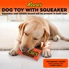 HERSHEY'S Dog Toys - Cute Puppy Toys, Chocolate Dog Chew Toy, Small Dog Toys, Candy Pet Toys, Squeaky Dog Toys for Small Dogs, Puppy Chew Toys, Plush Dog Toy Pack, Rope Toy Pack, Reese's Dog Chew Toy