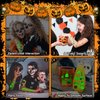 EMOME 500+ Styles Glow Halloween Tattoos for Kids Bulk, Cute Kids Temporary Tattoos Stickers, Halloween Treats Party Supplies Favors Decorations for Boys Girls (56 Sheets)