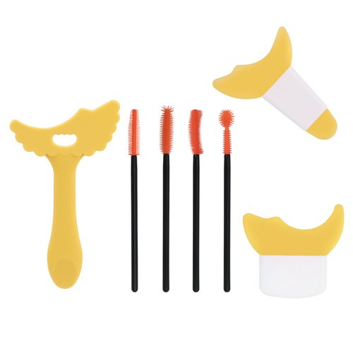omesy Eyeliner tool Eyelash, Eye Shadow and Eyeliner Makeup Guide Tool for Beginners (Yellow)