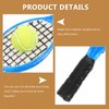 1:12 Miniature Tennis Racket and Ball Set Dollhouse Decoration Accessories 4pcs