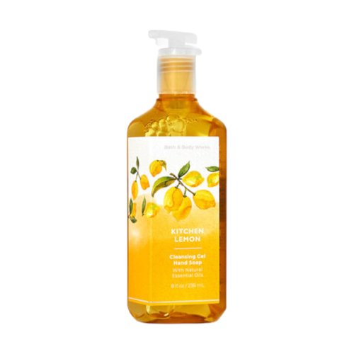 Bath & Body Works Gel Hand Soap, Cleansing Gel, 8 Fl Oz (Kitchen Lemon)