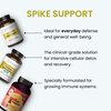 The Wellness Company Spike Support - Detox, Immune Health, Blood Flow, Anti-Clotting - Nattokinase, Dandelion Root, & Black Sativa | 60ct (1 Month Supply)
