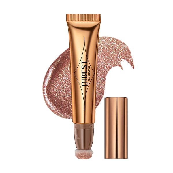 Cream Bronzer Contour Beauty Wand, Highlighter Contour Blush With Cushion Applicator, Liquid Face Bronzer Makeup Wand Lightweight Natural Super Silky Cream Contour Stick Beauty Light Wand (5# Highlight)