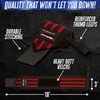Rip Toned 18” Wrist Wraps - Wrist Straps for Weightlifting - Lift Better, Protect Wrist Pain - Adjustable, Durable, Machine Washable - Wrist Brace for Weightlifting - USPA Endorsed for Men & Women