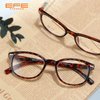 EFE Reading Glasses Readers for Women Ladies 1.5 Lightweight Full Frame Spring Hinge Eyeglasses 5 Pack (Mix Color, 1.50)
