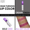 Gerard Cosmetics Emily D Baker X Lighted Lip Gloss - Facts | Clear Lipstick w/Iridescent Pearl Finish | Moisturizing Lip Gloss with Light & Mirror | Cruelty Free | Made in the USA