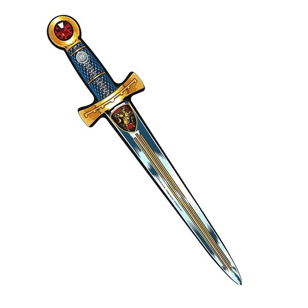 Liontouch Knight Sword for Kids | Pretend Play Foam Toy for Children and Toddlers with Medieval Horseback Riding Knight Theme | Safe Weapon & Battle Accessory for Boys’ Dress Up & Costumes