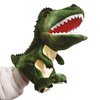 Glanzzeit Children's Hand Puppets, Dinosaur Hand Puppets for Performance Theatre, Birthday Gifts, Teaching, Interactive Games, Easter Gifts (Tyranosaurus Rex)