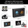 Vaodest LED Light for Lego 71411 The Mighty Bowser Building Blocks Model,Design and Configuration Compatible with Model 71411(LED Light Only, Not Building Block Kit)