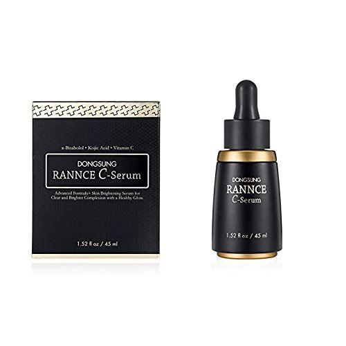 Dongsung Rannce C-Serum Tone Up Skin Care with a-Bisbolol, Kojic Acid, Niacinamide and Vitamin C 1.52 fl oz / 45 ml