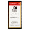 National Cup, Tagless Orange Pekoe and Pekoe Cut Black Tea Blend, Tea Bags, 100 Ct, Pack of 3