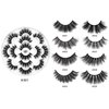 DYSILK Eyelashes False Lashes - Mink Lashes Fluffy 7 Pairs Lashes Natural Look 6D Fake Eyelashes Cat Eye Lashes Wispy Eyelashes Fluffy Lashes Reusable Lashes Pack Pestañas Postizas Naturales |001