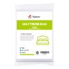 TopSoon 2 Pack Twin Size Mattress Bags Twin XL Mattress Storage Bags Mattress Plastic Covers Mattress Trash Bags Clear