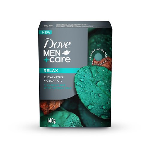 DOVE MEN + CARE Soap Bar Eucalyptus & Cedar Oil 5 oz