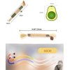 AMANGSCO 7 Packs Catnip Toys for Cats, Cat Chew Toy Silvervine Sticks for Cats, Avocado Catnip Balls Kitten Treats, Sisal Rope Cat Teething Toys, Cat Grass Teething Stick Kitten Toys