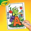 Crayola Alpha Pets Coloring Pages and Stickers, Number & Alphabet Coloring Book, Gift for Kids, 96 Pages
