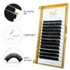 Eyelash Extension D Curl 0.07 15-20mm Mixed Tray Easy Fan Volume Lashes 2D-10D Volume Lash Extensions Self Fanning Eyelash Extensions by BONITA LASHES (0.07-D, 15-20mm Mix) (0.07-D, Mix 8-16mm)