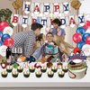 Baseball Party Decorations,Baseball Birthday Decorations Supplies Kit of Baseball Themed Birthday Banners Balloons Cake&Cupcake Toppers for Baseball Party Favors Sports Party Decorations
