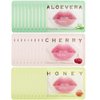 30 Pcs Collagen Crystal Lip Masks, Honey & Cherry & Aloevera Lip Care Gel Pads Treatment, Moisturizing & Reducing Chapped, Anti-Aging & Wrinkles Lip Patches, Remove Dead Skin