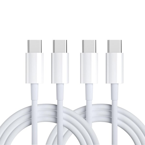 NSGWKZD 2PCS Charger Cord for iPhone 15/15 Pro/15 Plus/15 Pro Max USB C to USB C Cable 5 Feet, 3A Fast Charging, White
