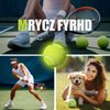 MRYCZ FYRHD 12 Pack Tennis Balls, Advanced Training Tennis Balls, Tennis Balls for Dogs, Bulk Tennis Balls for Practice with Mesh Bag for Easy Transport, Good for Beginner Training Ball