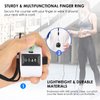 KTRIO Pack of 2 Colors Handheld Tally Counter 4-Digit Number Count Clicker Counter, Hand Mechanical Counters Clickers Pitch Counter for Coaching, Knitting, People, Lap, Fishing, Golf