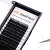 Eyelash Extension B C CC D J Curl Mix 5-20mm 0.03-0.15 Super Matte Classic Lash Extensions Professional Supplies for Lash Techs (D-0.03, 13-20mm)