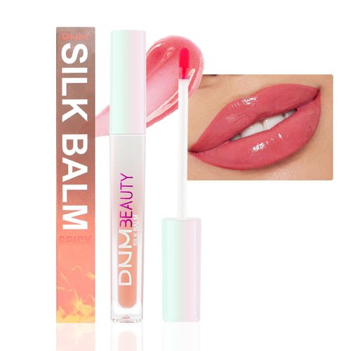 BINGBRUSH Mood Color Changing PH Lipgloss,Hydrating Lip Glow Oil,Plumping Lip Oil Gloss,Tinted Lip Gloss Discoloration Lipstick (1Pc B02#sense of fire)