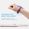 12 Pack Mosquito Repellent Bracelets, Individually Wrapped PU Leather Mixed Color Insect Bug Repellent Wrist Bands for Kids Adults Outdoor Camping Fishing Traveling