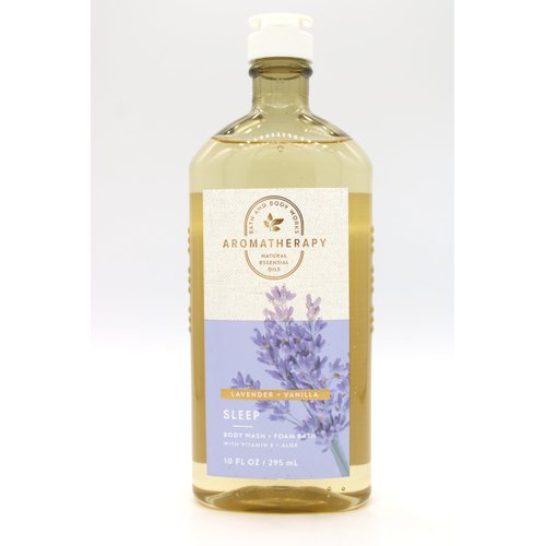 Lavender & Vanilla, Bath and Body, Body Wash & Foam Bath, 10 fl oz