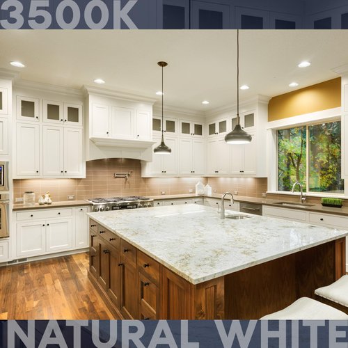 LUXRITE BR20 LED Bulb, 45W Equivalent, 3500K Natural White, Dimmable, 460 Lumens, R20 LED Flood Light Bulb 6.5W, Energy Star, Damp Rated, E26 Base, Perfect for Recessed and Track Lighting (12 Pack)