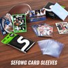 600 Counts Card Sleeves, Penny Clear Card Sleeves for Trading Cards, Baseball Card Sleeves, Trading Card Sleeve, Soft Sports Card Sleeves, Plastic Card Protector Sleeves for Football Game Cards, MTG