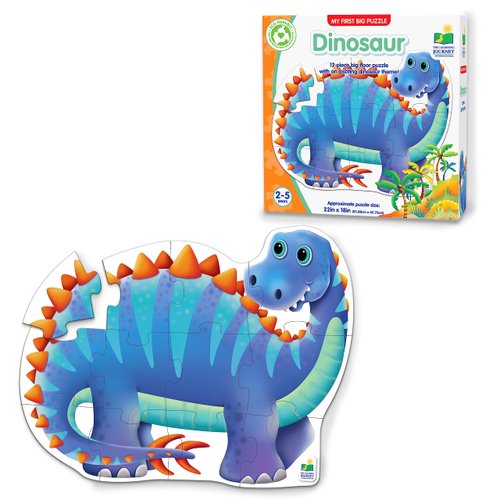 The Learning Journey - My First Big Floor Puzzle - Dinosaur - Dinosaur Puzzle for Kids -Toddler Games & Gifts for Boys & Girls Ages 2 Years and Up - Award Winning Games and Puzzles
