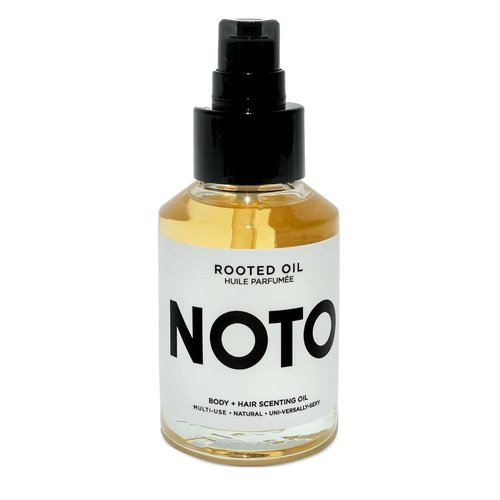 NOTO Botanics - Rooted Oil Roller (Scented Oil, Body + Hair) | Clean, Natural, Non-Toxic Beauty (.35 fl oz | 10 ml)