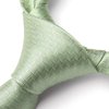 HISDERN Sage Green Ties for Men Wedding Light Green Tie and Pocket Square Set Mens Mint Green Silk Neckties Handkerchief Formal Business Necktie